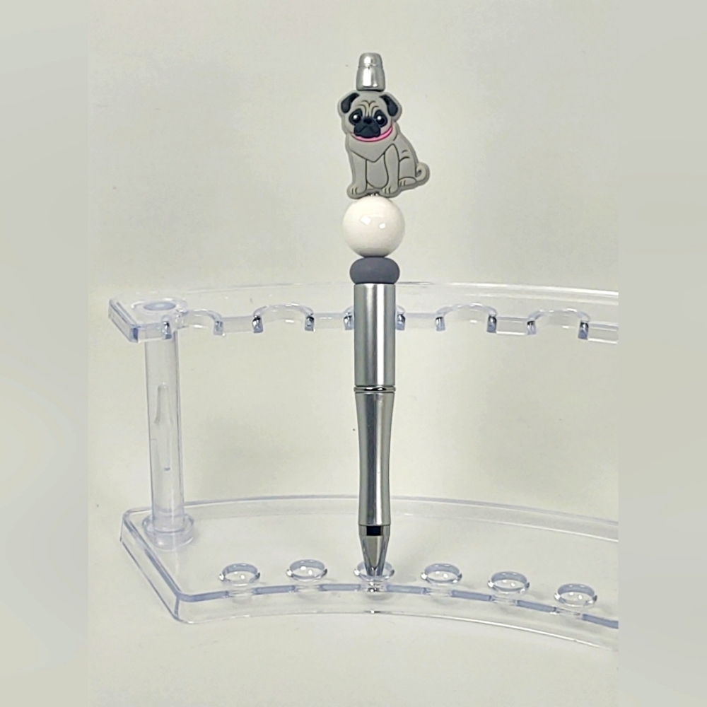 Pug Beaded Pen